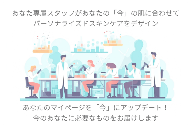 「今」の肌に届ける